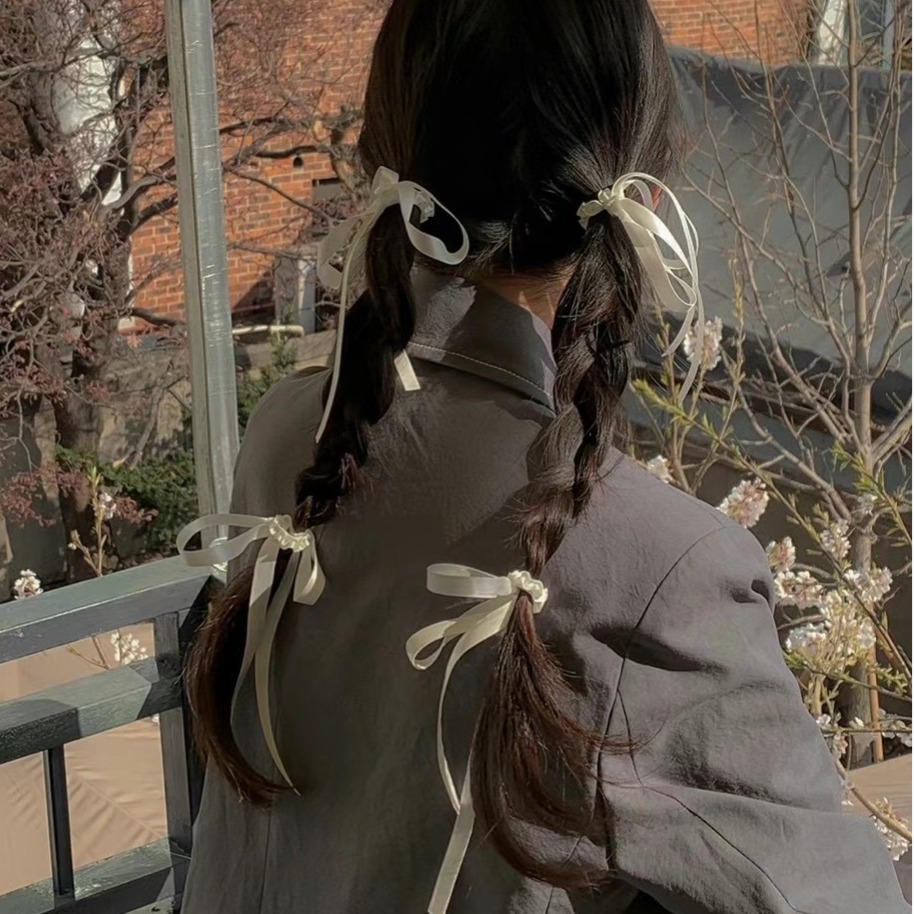 緞帶髮飾 韓國歐膩必備-細節圖2