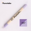 [布紙是朋友]吳竹 kuretake 軟頭筆 手帳筆 雙頭軟筆 雙色軟刷頭麥克筆 MS7700 單支-規格圖4