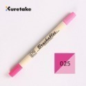 [布紙是朋友]吳竹 kuretake 軟頭筆 手帳筆 雙頭軟筆 雙色軟刷頭麥克筆 MS7700 單支-規格圖4