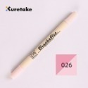 [布紙是朋友]吳竹 kuretake 軟頭筆 手帳筆 雙頭軟筆 雙色軟刷頭麥克筆 MS7700 單支-規格圖4