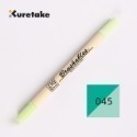 [布紙是朋友]吳竹 kuretake 軟頭筆 手帳筆 雙頭軟筆 雙色軟刷頭麥克筆 MS7700 單支-規格圖4