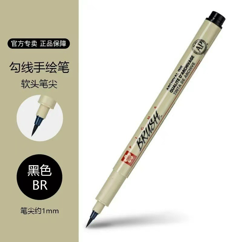 [布紙是朋友]中國進口 櫻花SAKURA PIGMA 代針筆 針管筆 勾線筆-規格圖4