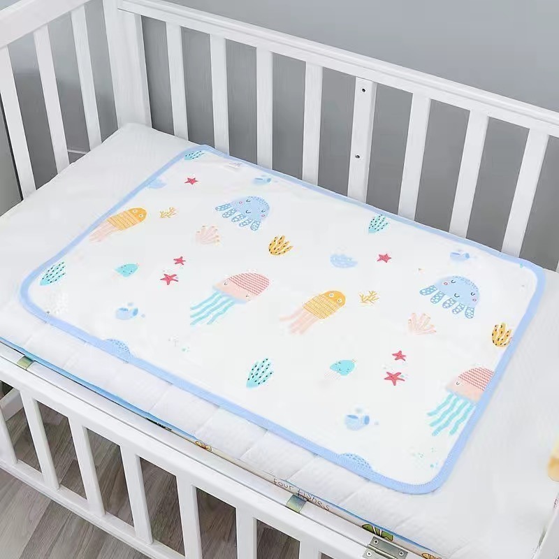 【覓寶】現發 /純棉/嬰兒隔尿墊 可水洗隔/嬰兒尿布墊/ 防水墊 防尿墊  /隔尿墊 /保潔墊 /床墊 /防水保潔墊-細節圖7