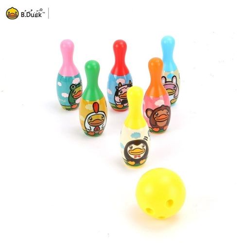 【覓寶】現發 B.Duck小黃鴨兒童保齡球 套裝 室內 1-5歲幼稚園 活力益智 運動玩具