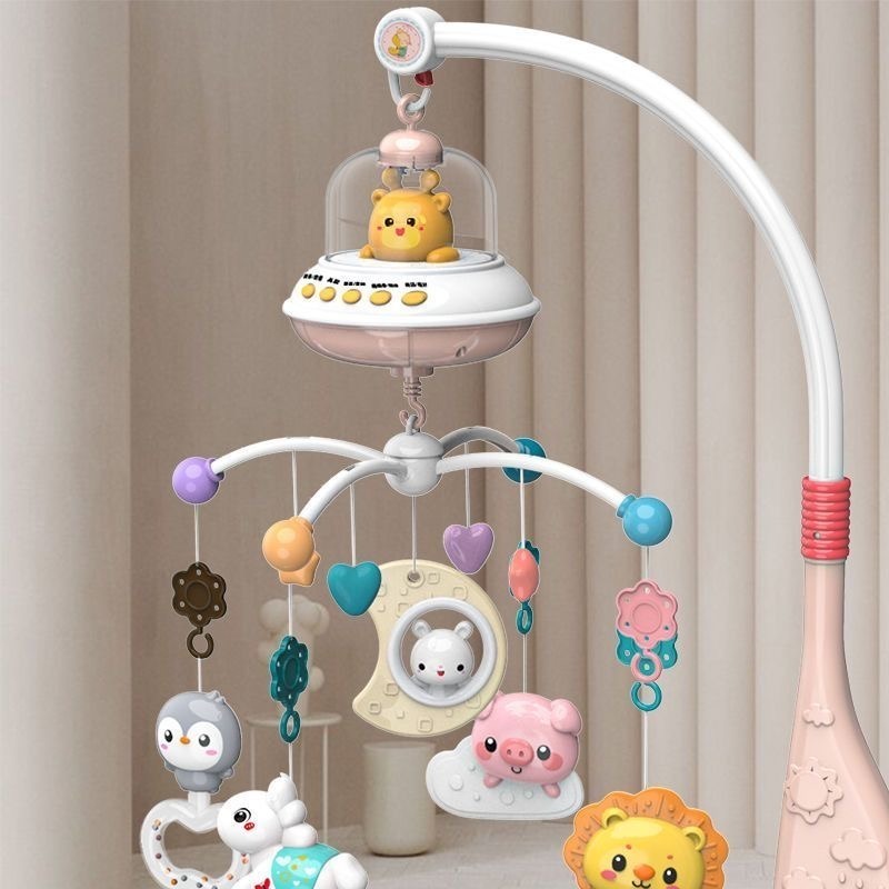 豪華版-小鹿【胎音遙控夜燈定時】粉紅