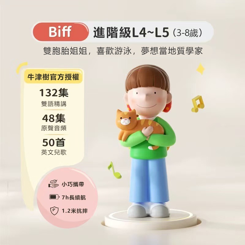 覓寶｜預售 喜馬拉雅牛津樹 Kipper 故事機 英語啟蒙磨耳朵-規格圖5