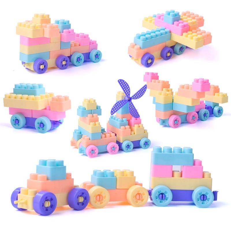 【覓寶】台灣現貨 嬰兒軟積木 積木 兒童可啃咬積木 軟膠積木 大顆粒積木 牙膠玩具 大積木 軟積木 幼兒積木 益智積木-細節圖4