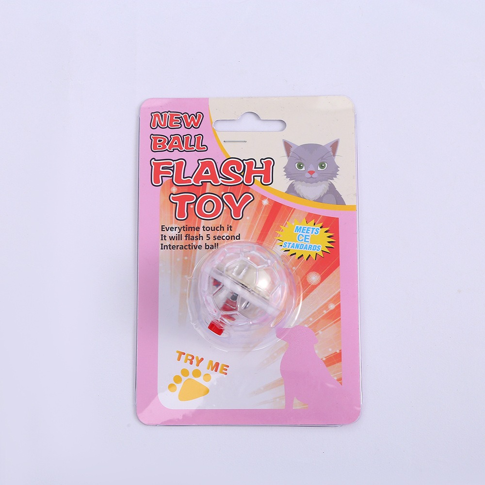 【覓寶·預售】發光逗貓球 寵物玩具球 自動逗貓球 貓玩具球 貓咪玩具球 逗貓玩具 貓玩具 發光寵物球-規格圖6