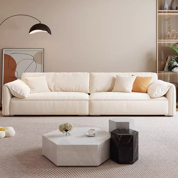 【覓寶】意式沙發 沙發 單人沙發 雙人沙發  貓爪佈沙發 客廳沙發 簡約小戶型 家用直排布藝沙發 l型沙發-細節圖3