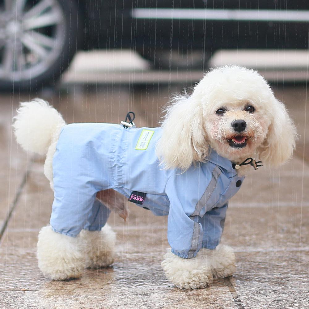 🎉現貨快速出貨🎉 寵物雨衣 寵物反光雨衣 小狗雨衣 四腳全包 寵物外出 狗雨衣 小型犬 防水 貴賓 馬爾濟斯 雪納瑞-細節圖2