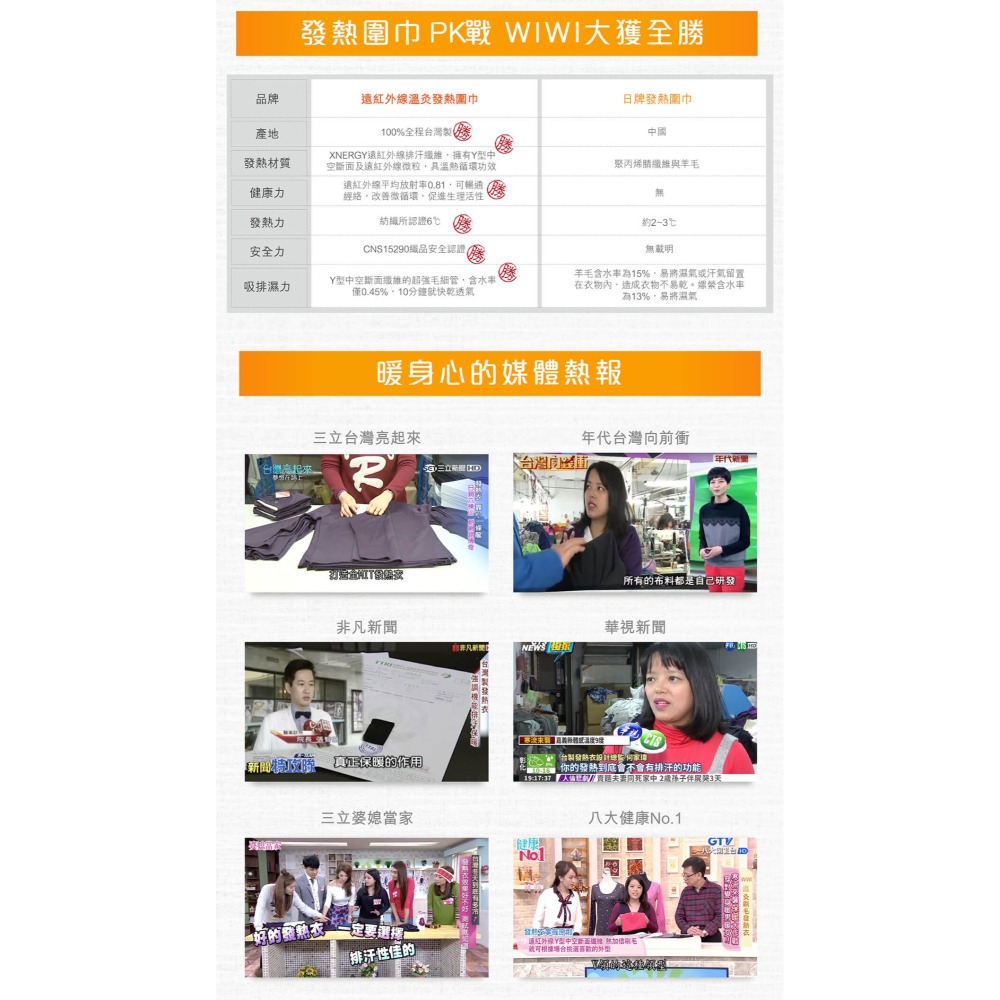【WIWI隱藏賣場】MIT遠紅外線溫灸發熱圍脖(兩色 中性F) 0.81遠紅外線 升溫 保暖圍脖 3效熱感 紡織所認證-細節圖9