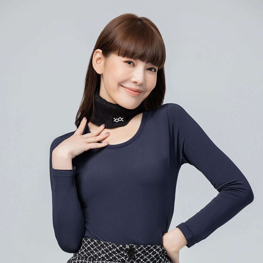 【WIWI隱藏賣場】MIT遠紅外線溫灸發熱圍脖(兩色 中性F) 0.81遠紅外線 升溫 保暖圍脖 3效熱感 紡織所認證-規格圖11