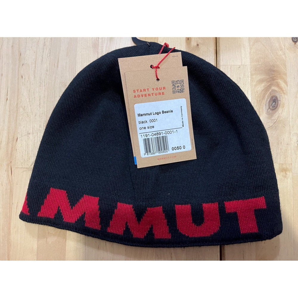 《超值裝備》現貨Mammut Logo Beanie 雙面保暖帽-細節圖2