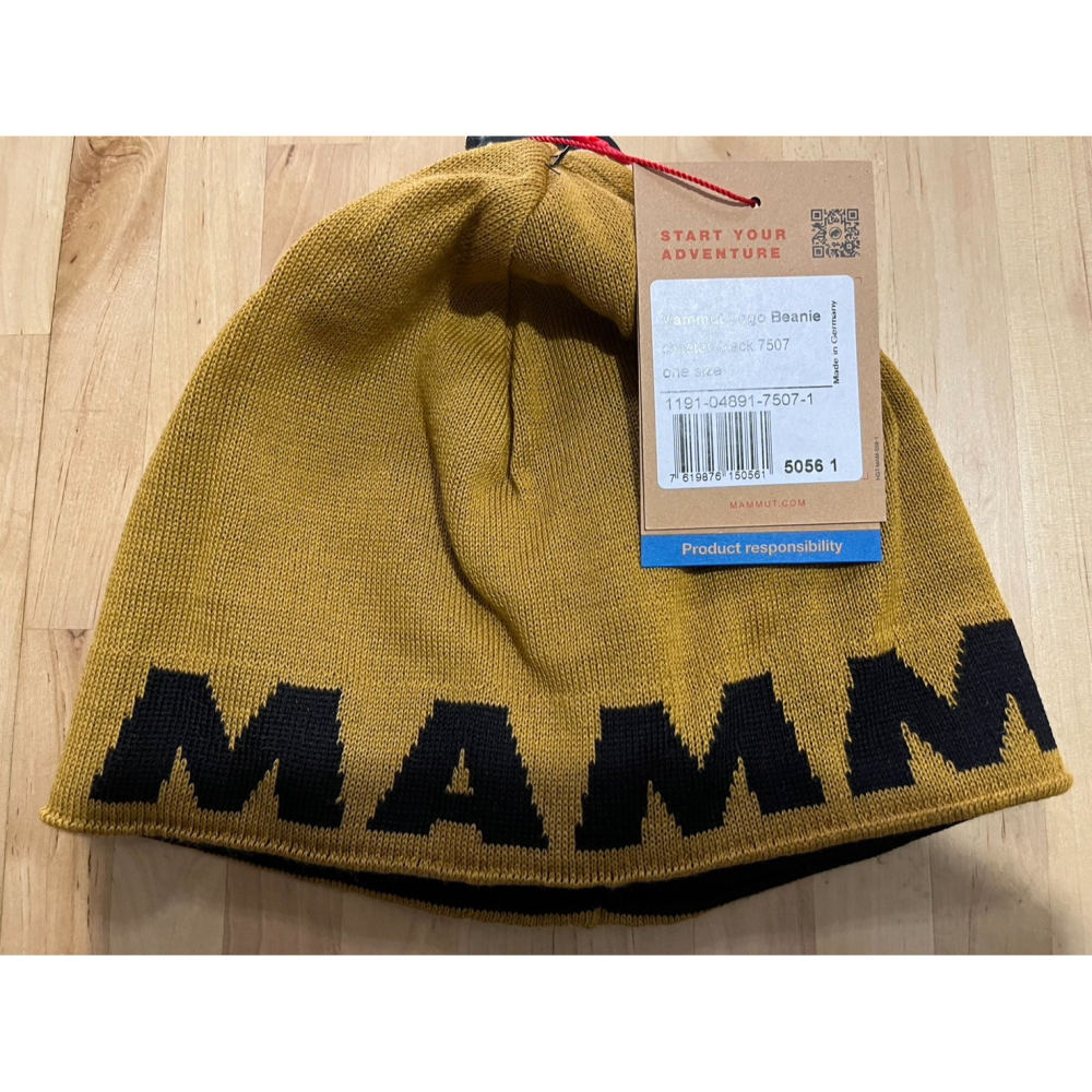 《超值裝備》現貨Mammut Logo Beanie 雙面保暖帽-細節圖3