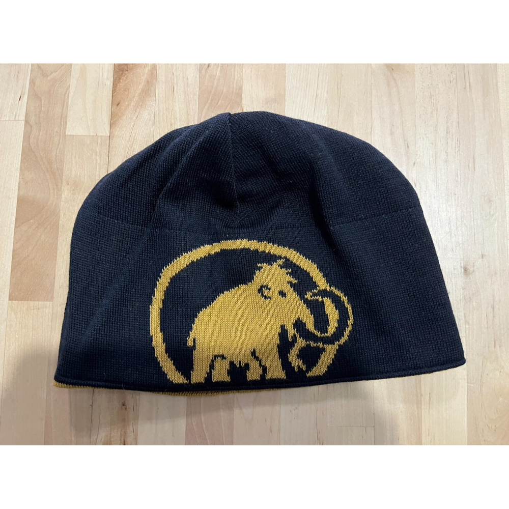 《超值裝備》現貨Mammut Logo Beanie 雙面保暖帽-細節圖4