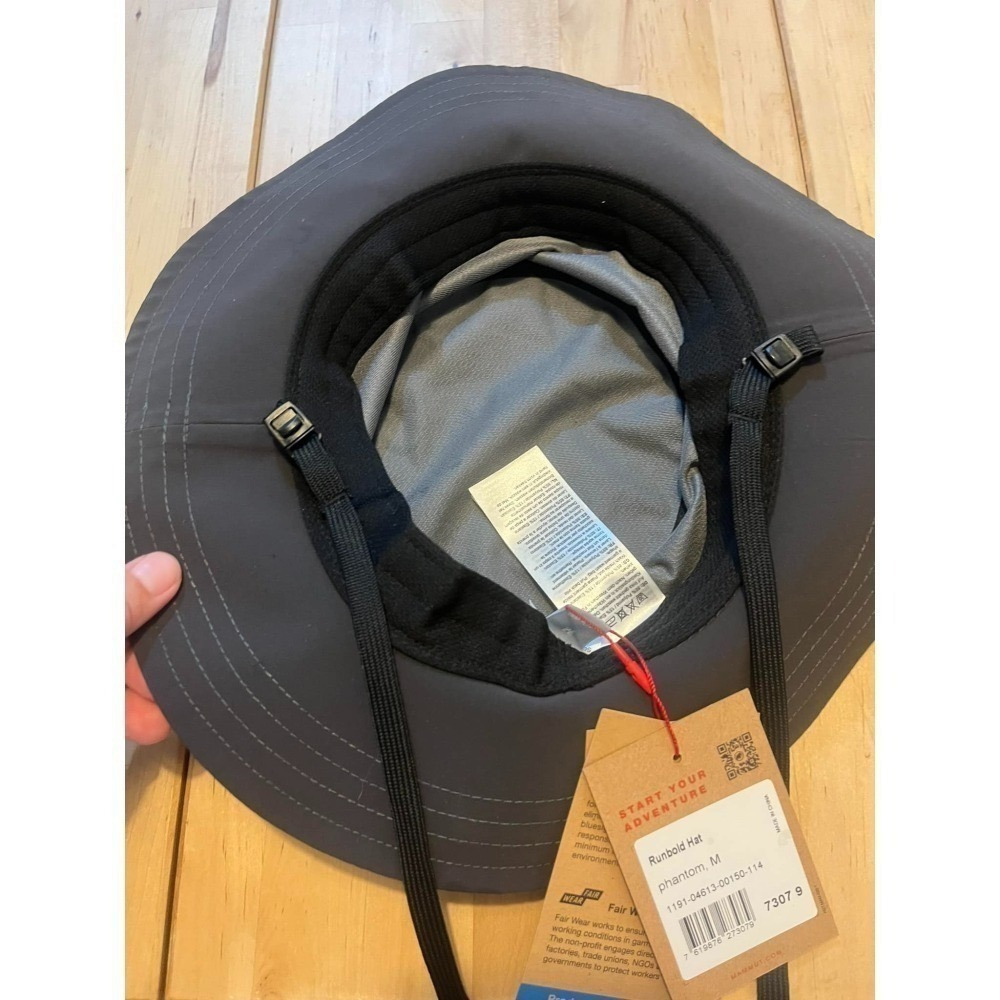 《超值裝備》現貨長毛象Mammut Runbold 透氣漁夫帽-細節圖4