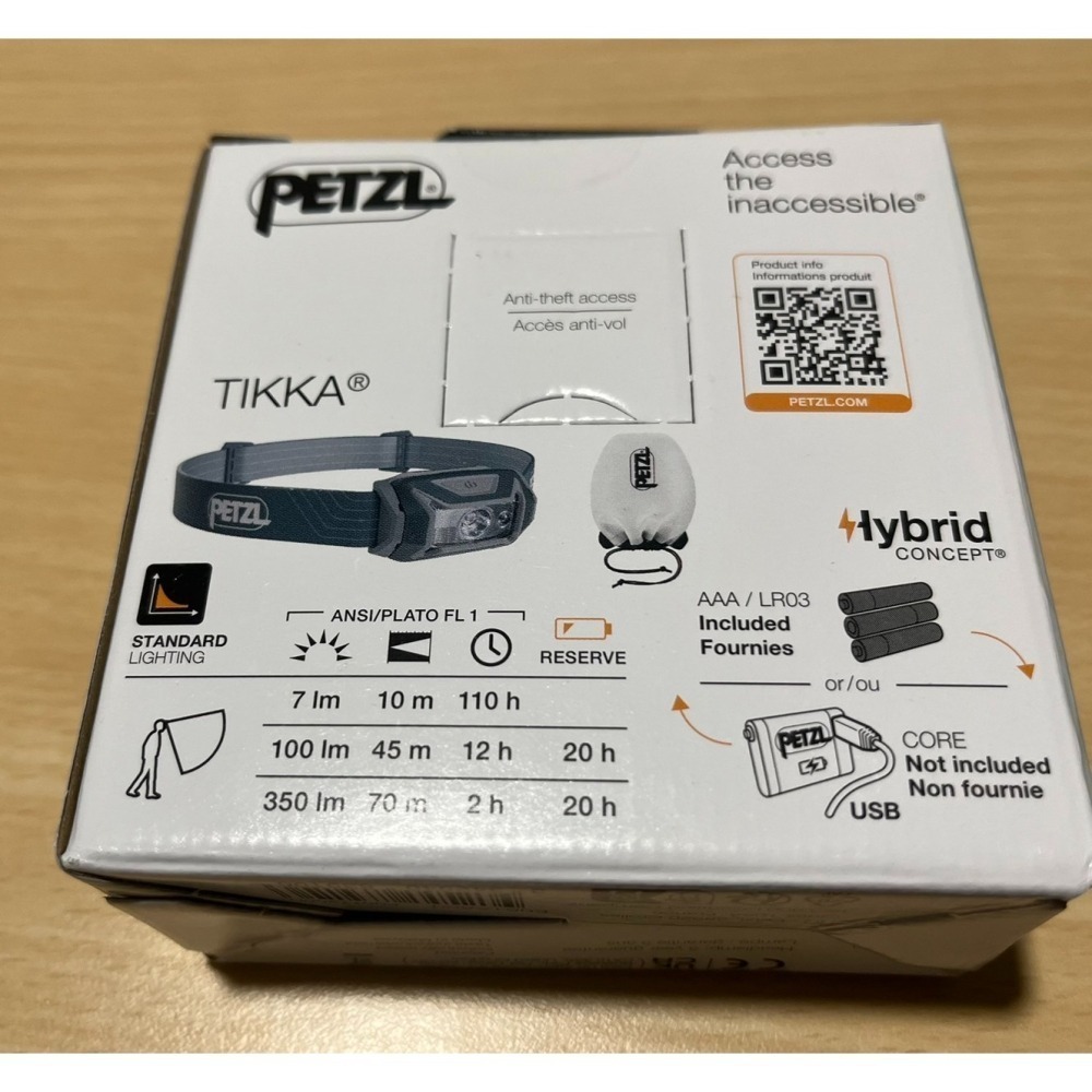 《超值裝備》現貨Petzl Tikka頭燈 350流明頭燈-細節圖3