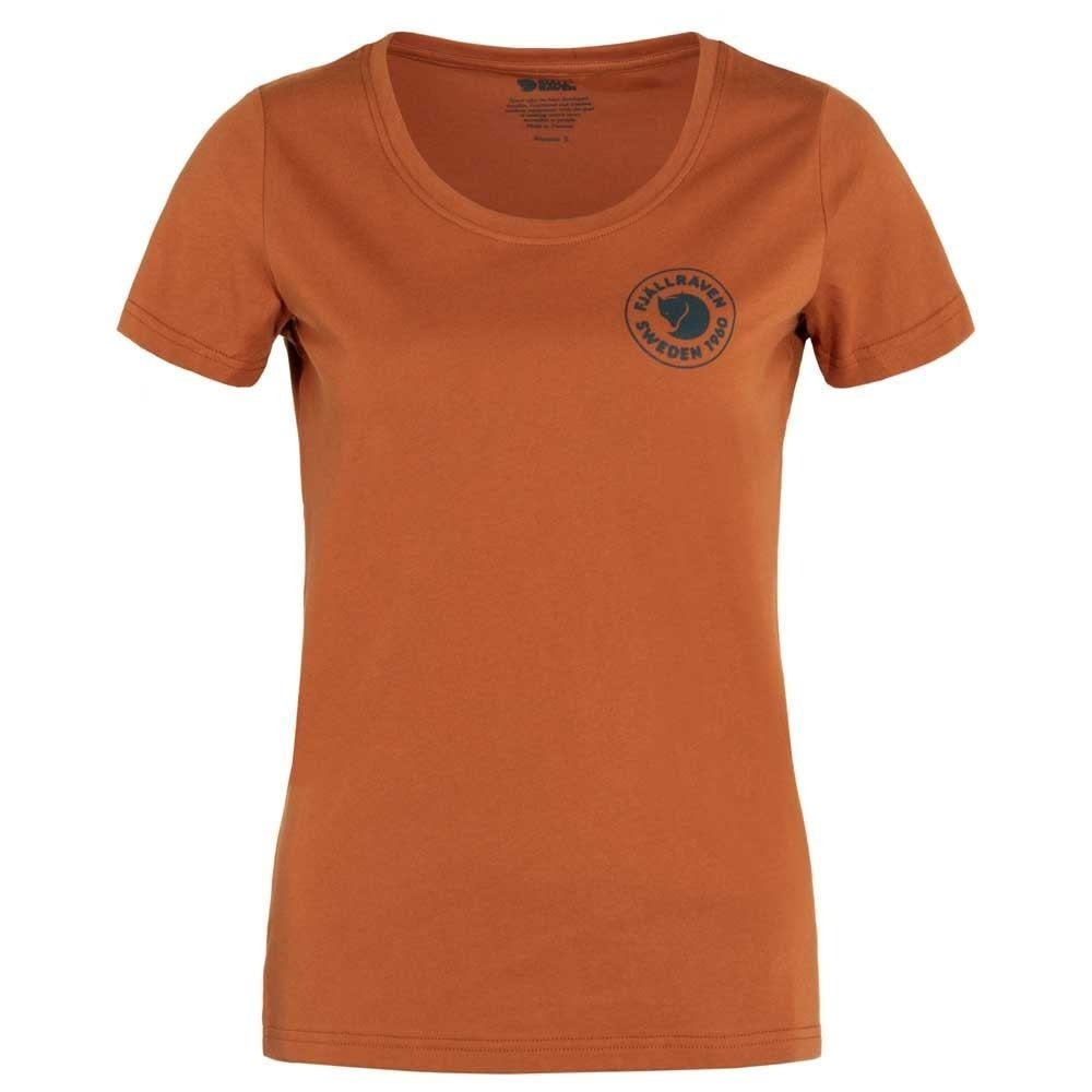 《超值裝備》現貨瑞典Fjällräven 1960 Short女款有機棉T恤-細節圖2