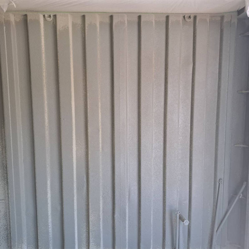 【台灣製造免運】L-213 水性壁用雙液彈泥–水泥色（噴塗式） 雙液彈泥 防水彈泥 壓克力彈性水泥 噴塗材 機具噴塗施作-細節圖4