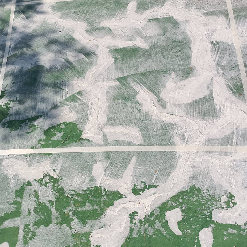 【台灣製造免運】L-2410 水性壓克力球場填縫材–白色 整平保護沙漿 球場材 水泥修補 細微裂縫修補地坪填縫 耐壓耐磨-細節圖2