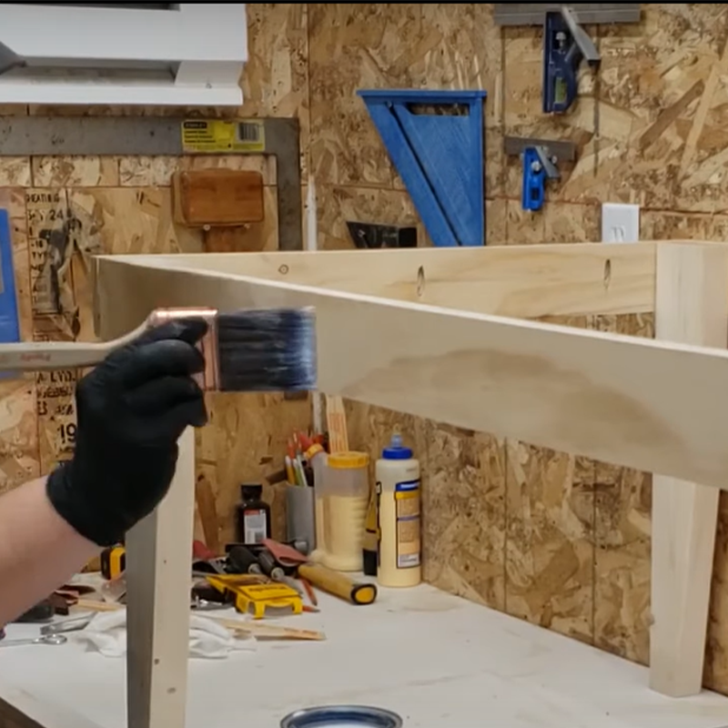 【台灣製造免運】L-201-1 水性木器防護透明漆 護木漆 木器漆 木器塗料 木器底漆 家具保護漆 木頭保養 木作保護-細節圖3