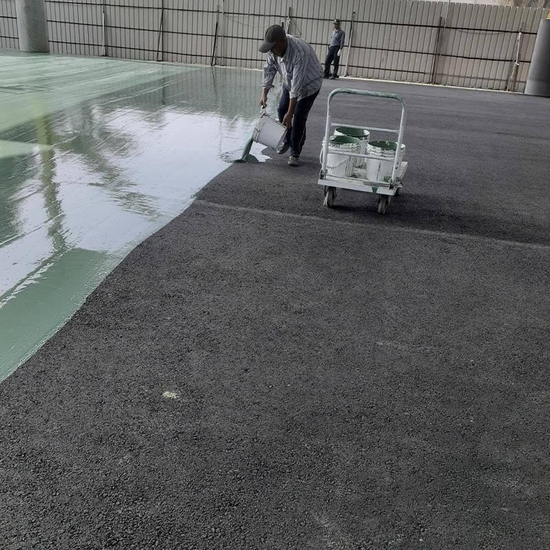 【聯韋樹脂】L-204 水性室外雙液壓克力基材 整平砂漿 自流平 自平流展 防水彈性水泥 彈泥 水泥地面坑洞修補整平-細節圖4