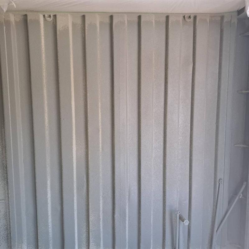 【聯韋樹脂】L-213 水性壁用雙液彈泥–水泥色（噴塗式） 雙液彈泥 防水彈泥 壓克力彈性水泥 噴塗材 機具噴塗施作-細節圖4