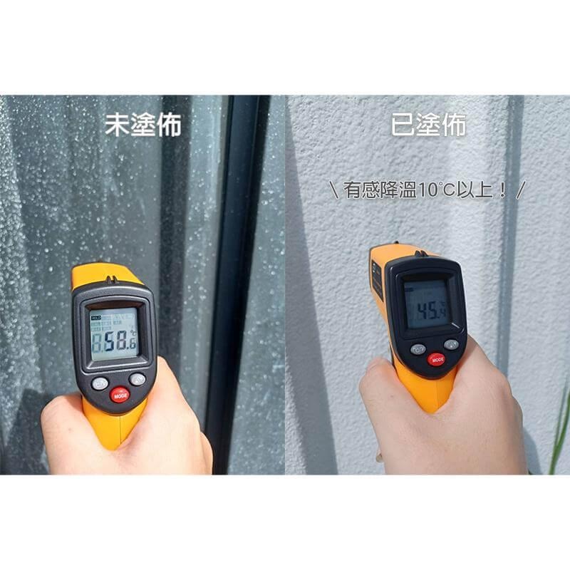 【聯韋樹脂】L-215 水性噴塗式鐵皮隔熱漆 彩鋼漆 浪板漆 烤漆鋼板漆 彩鋼浪板漆 鍍鋅鐵皮漆 鍍鋅鋼材降溫隔熱材-細節圖2