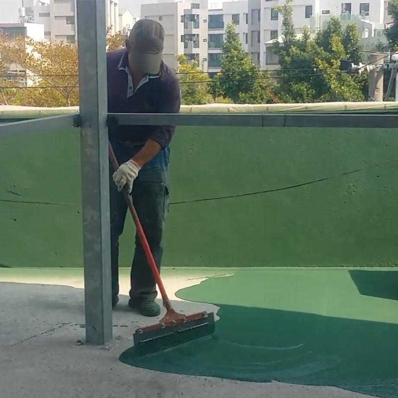 【聯韋樹脂】L-247 壓克力樹脂自流平 水性室外雙液自平流展 整平保護砂漿 耐磨型地面整平材 壓克力樹脂自流平-細節圖3