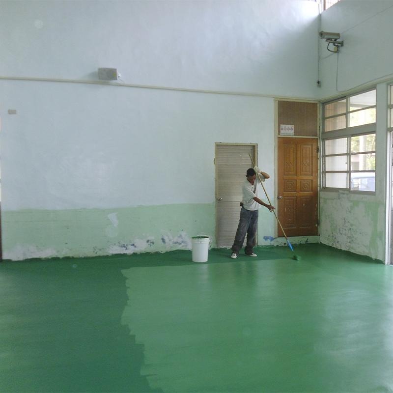 【聯韋樹脂】L-2422 水性地坪面漆 水性地坪漆 防水漆 防水自潔面漆 防水防熱 耐候 耐磨耐壓 屋頂地坪地面-細節圖2