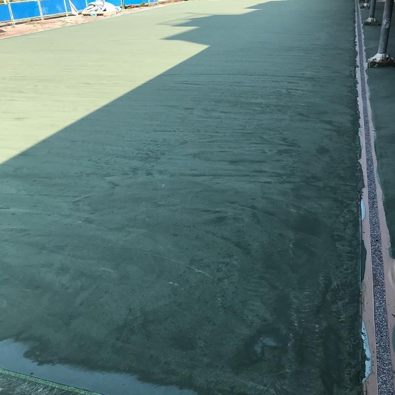 【聯韋樹脂】L-249 水性壓克力球場整平修補材–水泥色略綠 壓克力樹脂披覆材 壓克力球場材 運動場體育場 學校操場-細節圖5