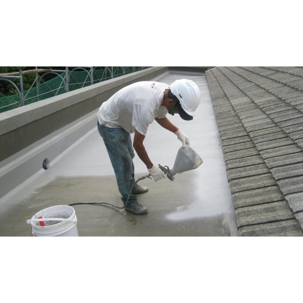 【聯韋樹脂】LW-204 水性室外壓克力噴塗介面材–白色 接著用漆 披覆材 仿石天然石接著材料 磁磚水泥面仿石漆打底-細節圖4