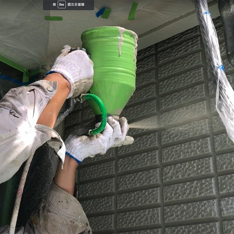 【聯韋樹脂】LW-206 水性室內壓克力噴塗介面材–白色 接著用漆 披覆材 仿石天然石接著材料 磁磚水泥面仿石漆打底-細節圖6