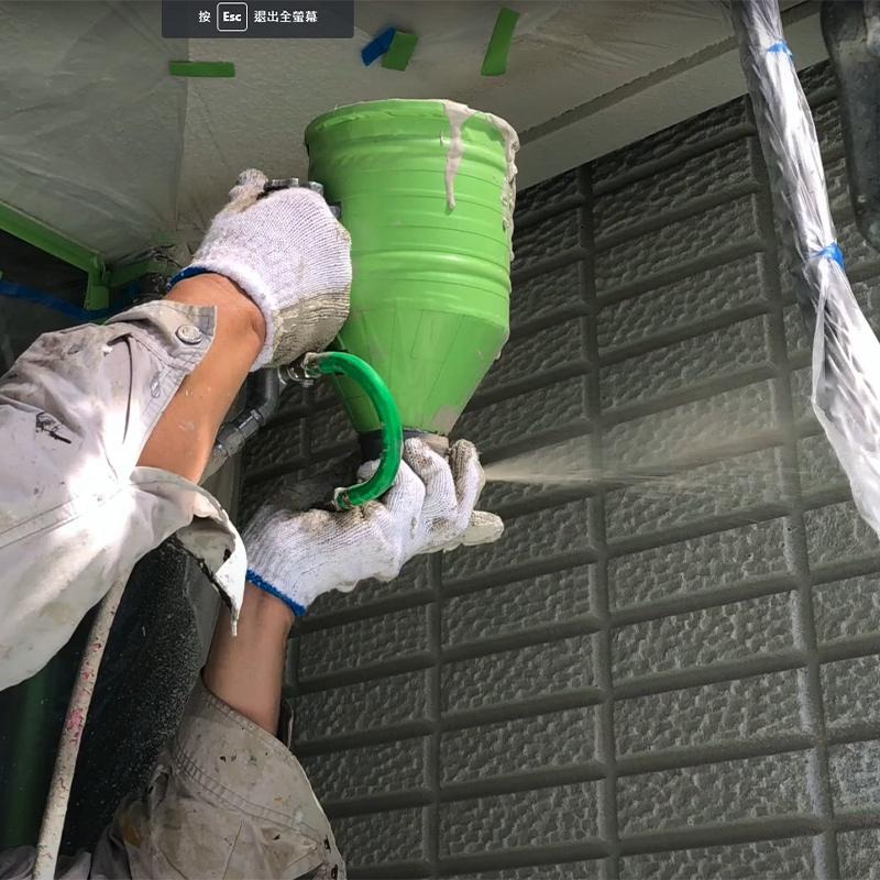 【聯韋樹脂】LW-206 水性室內壓克力噴塗介面材–白色 接著用漆 披覆材 仿石天然石接著材料 磁磚水泥面仿石漆打底-細節圖6