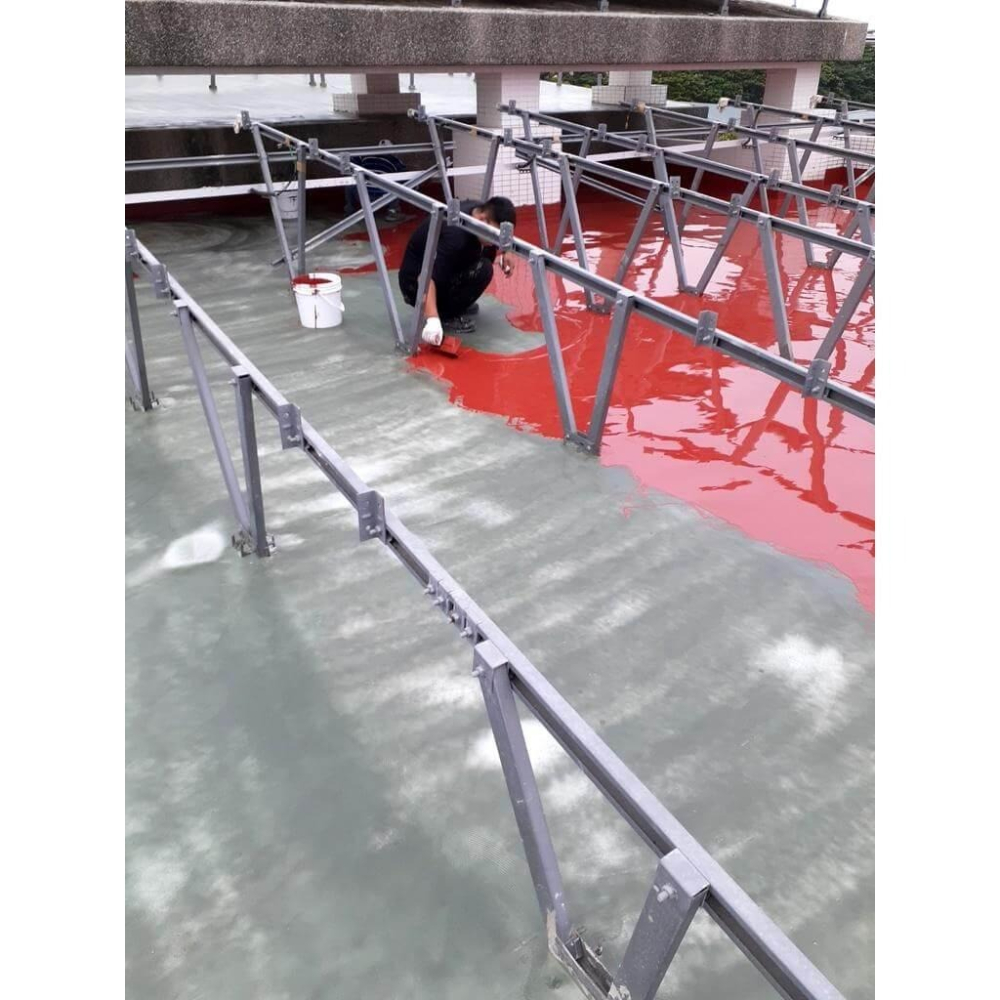 【聯韋樹脂】L-3242 PU運動場材 油性PU防水材 二液型PU樹脂 防水漆防水膠 鋪設跑道顆粒 PU跑道施作-細節圖4