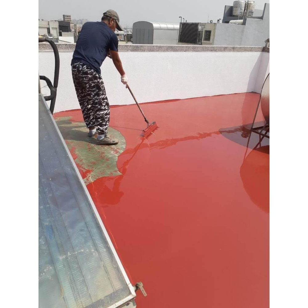 【聯韋樹脂】L-3242 PU運動場材 油性PU防水材 二液型PU樹脂 防水漆防水膠 鋪設跑道顆粒 PU跑道施作-細節圖5