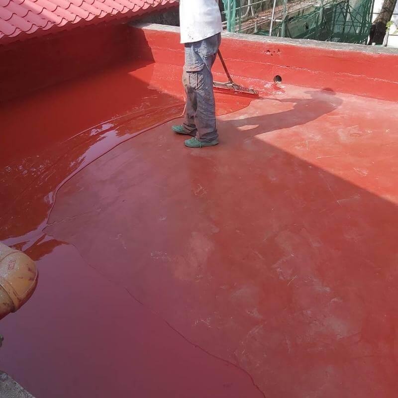 【聯韋樹脂】PU運動場防水材 油性PU防水材 二液型PU樹脂 PU防水彈性塗料 聚氨酯防水材 防水漆防水膠 中塗中材-細節圖5