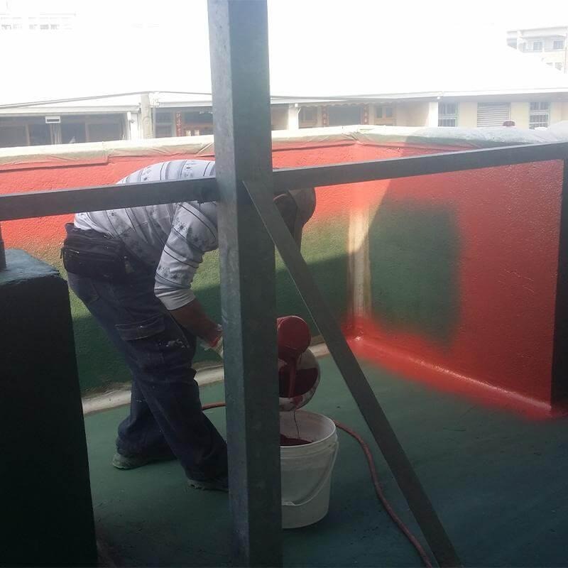 【聯韋樹脂】PU牆面填縫材 二液型PU樹脂 油性牆面填縫材 裂縫填補 縫隙填補 廁所防水 浴室防水 屋頂頂樓防水-細節圖6