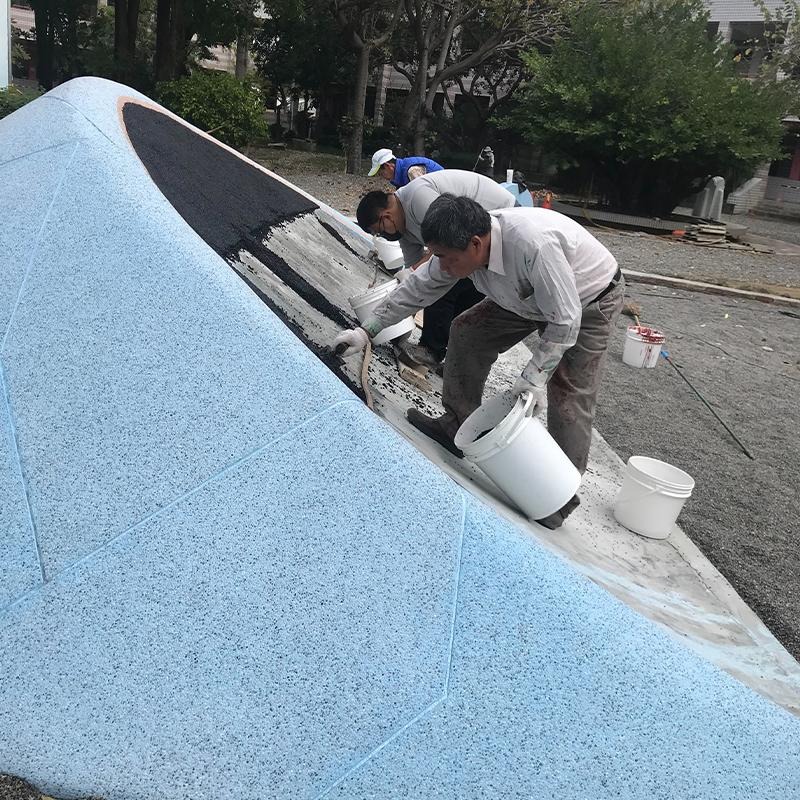 【聯韋樹脂】彩色橡膠顆粒 彩色顆粒 EPDM彩色顆粒 SBR顆粒 PU顆粒 PU跑道顆粒 公園軟墊 遊戲區軟墊-細節圖3