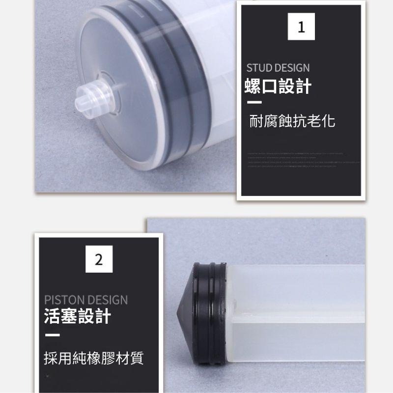 【聯韋樹脂】工業用注膠針筒50ml 點膠針筒 螺口針筒 裂縫點膠針筒-細節圖2