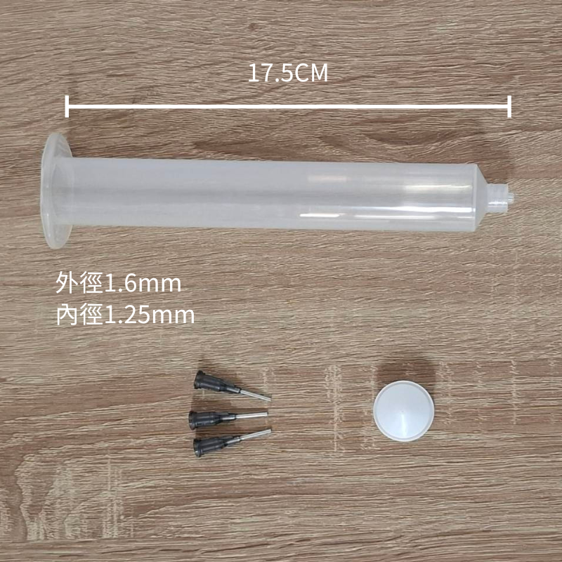【聯韋樹脂】手動單管打膠槍 55cc透明針筒 裂縫補強灌注工具 環氧樹脂注射工具-細節圖5