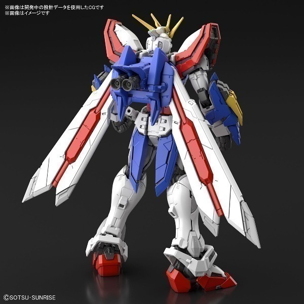 【自由模型】全新現貨 BANDAI 鋼彈G RG 1/144 #37 神鋼彈 神威鋼彈 GOD GUNDAM 不挑盒況-細節圖3