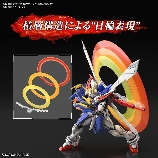 【自由模型】全新現貨 BANDAI 鋼彈G RG 1/144 #37 神鋼彈 神威鋼彈 GOD GUNDAM 不挑盒況-細節圖6