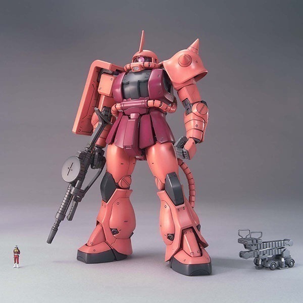 【自由模型】全新現貨 BANDAI MG 1/100 MS-06S ZAKU II 紅薩克 夏亞專用 Ver 2.0-細節圖2