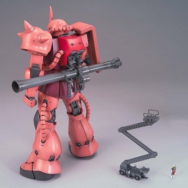 【自由模型】全新現貨 BANDAI MG 1/100 MS-06S ZAKU II 紅薩克 夏亞專用 Ver 2.0-細節圖3