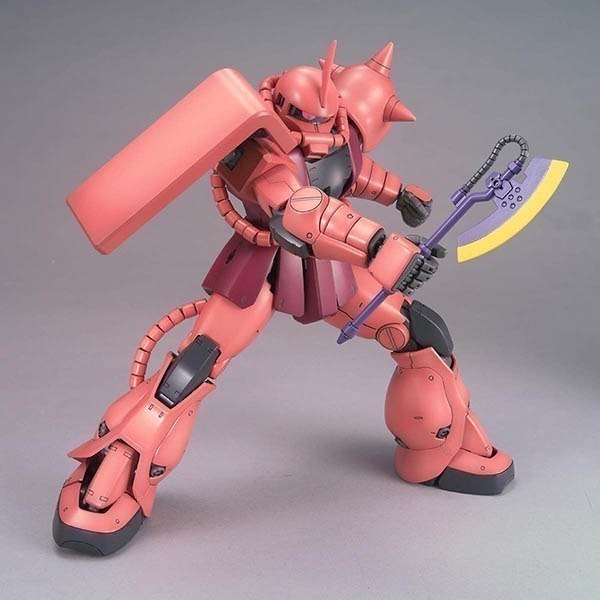 【自由模型】全新現貨 BANDAI MG 1/100 MS-06S ZAKU II 紅薩克 夏亞專用 Ver 2.0-細節圖5