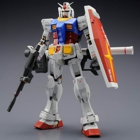 【自由模型】全新現貨 萬代 機動戰士鋼彈 MG 1/100 RX-78-2 Ver.3.0 初鋼 3.0-細節圖3