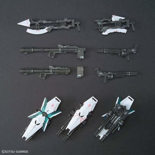 【自由模型】全新現貨 BANDAI 鋼彈 RG 1/144 #30 全武裝獨角獸鋼彈 全裝甲型獨角獸鋼彈-細節圖5