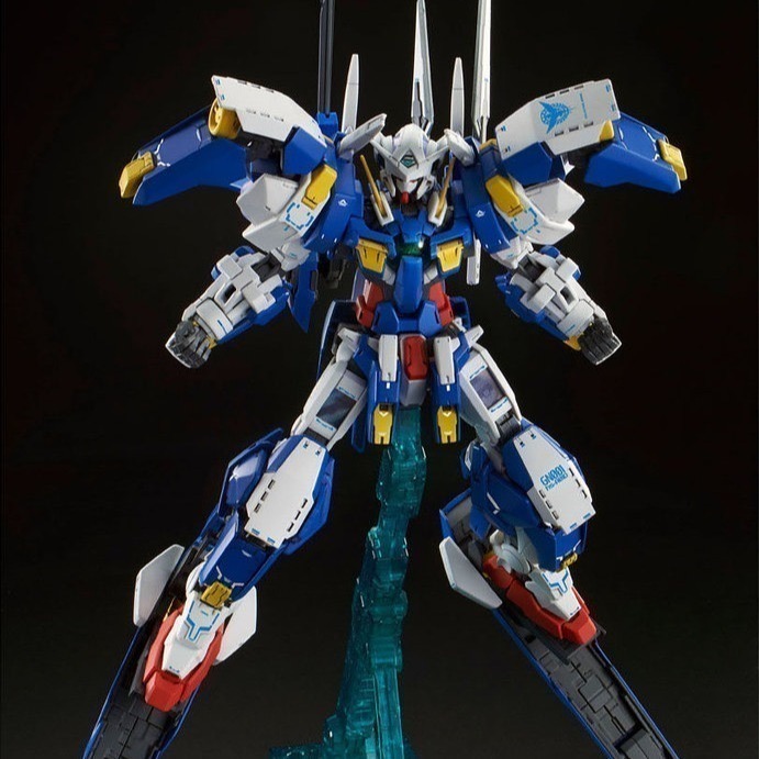 【自由模型】全新現貨 BANDAI 鋼彈00 鋼彈OO MG 1/100 雪崩型 能天使鋼彈 附底座-細節圖3