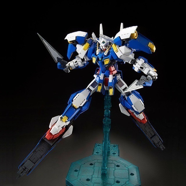 【自由模型】全新現貨 BANDAI 鋼彈00 鋼彈OO MG 1/100 雪崩型 能天使鋼彈 附底座-細節圖5